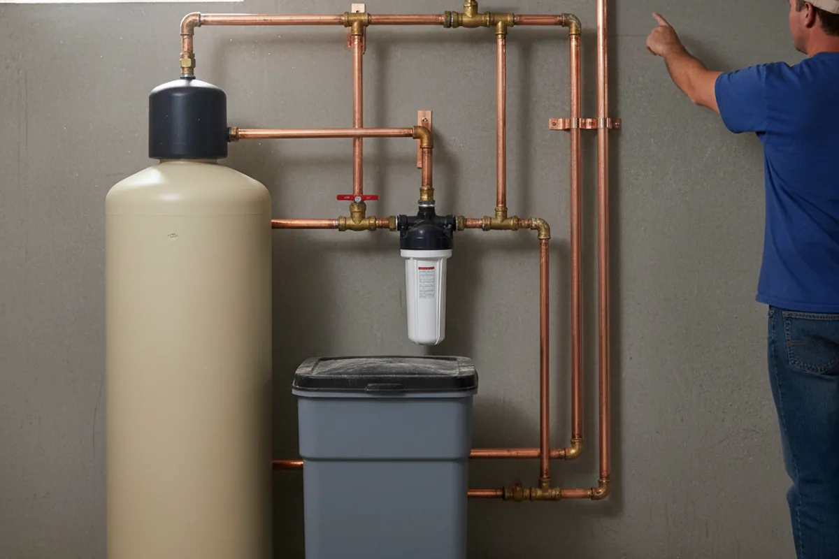 Whole-house water treatment system installed in Allons